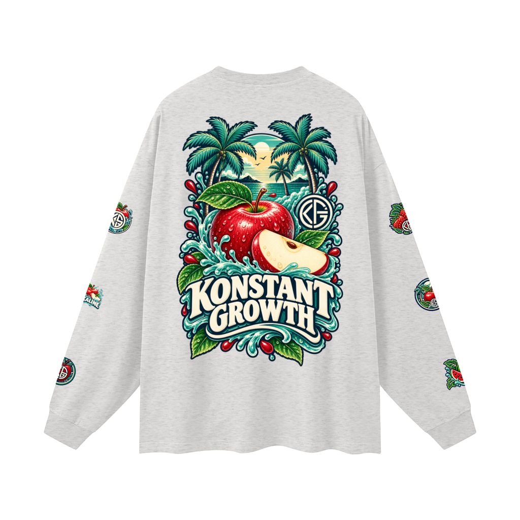 Oversized Unisex Long Sleeve T-Shirt ODMPOD