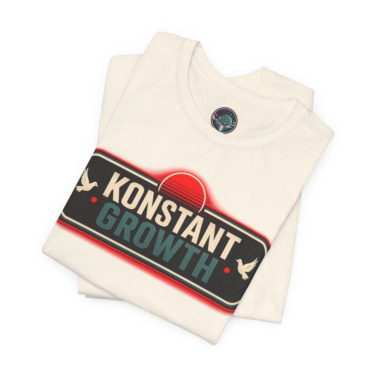 Konstant Growth Logo Tee | Joshua 1:9 Inspirational Fear Of Yahweh
