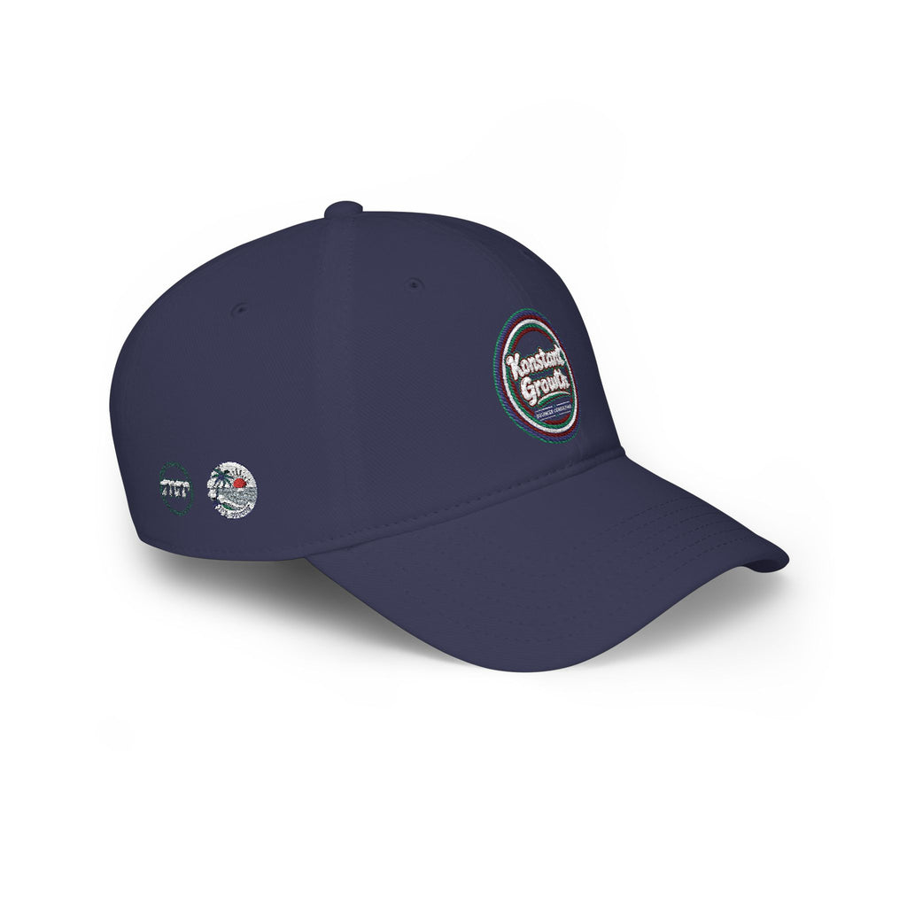 Konstant Growth Circular Logo Baseball Cap | Embroidered Badge