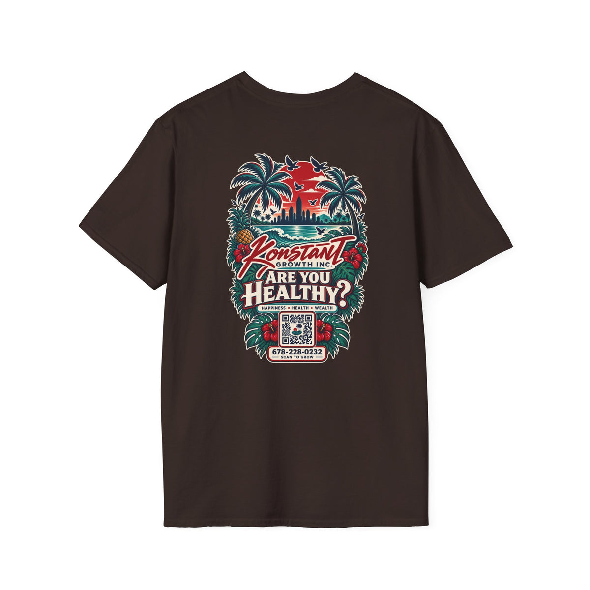 Konstant Growth 'Are You Healthy?' Graphic T-Shirt