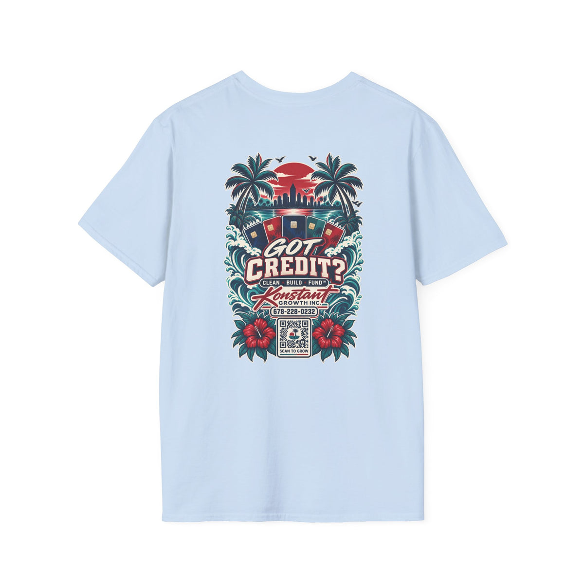 Got Credit? Vacation Vibes T-Shirt Printify
