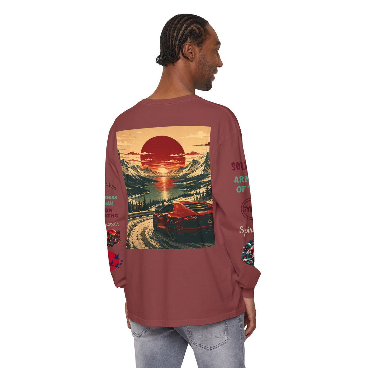 Konstant Growth Vintage Wash Long Sleeve | Premium Entrepreneur T-Shirt