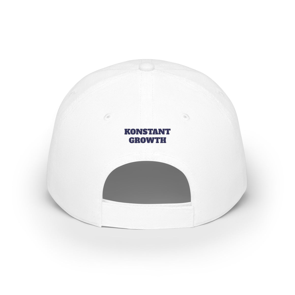 Copy of Konsanty Grounds circular logo Baseball Cap | Embroidered coffee badge, black hat