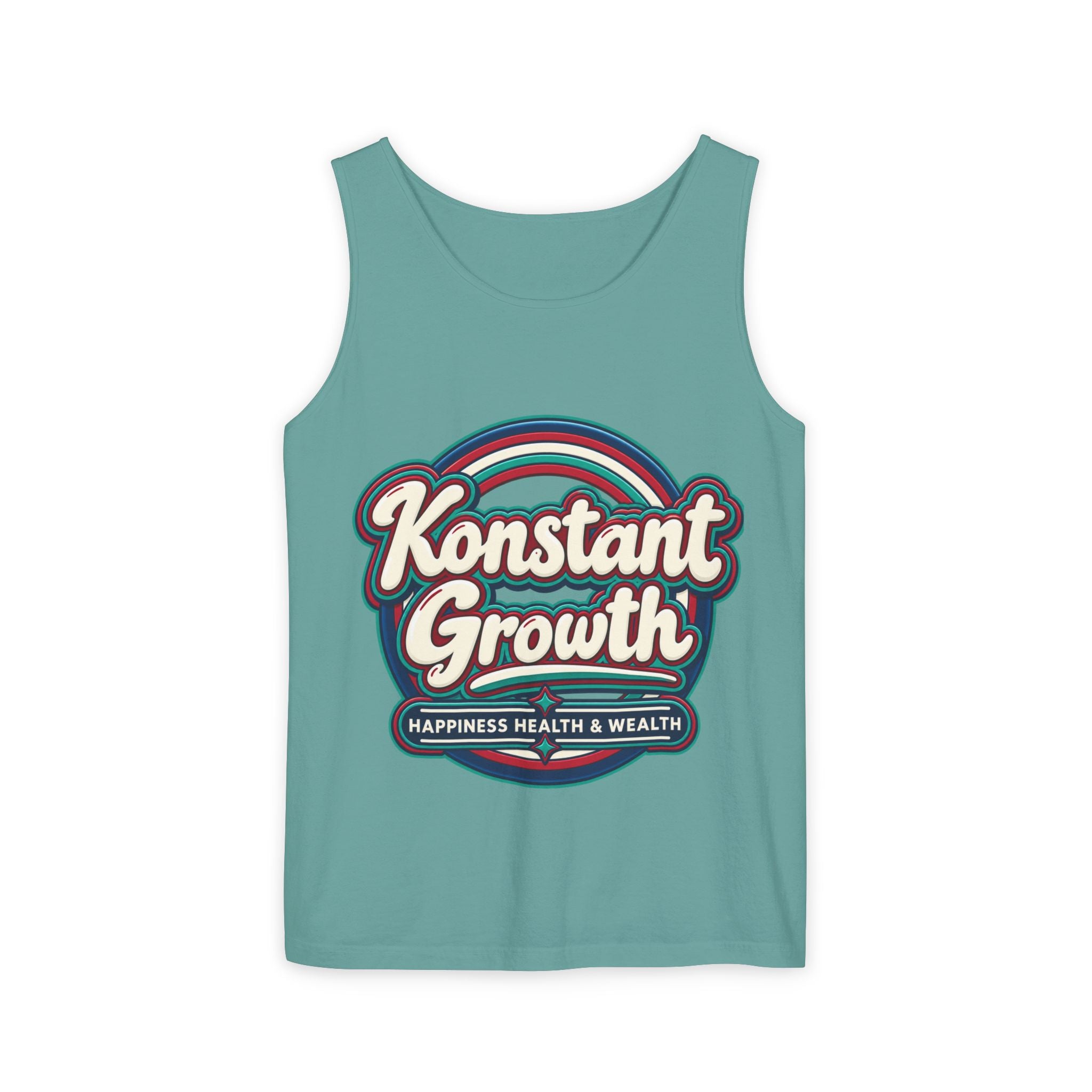 Konstant Growth tropical moon illustration Tank Top | motivational graphic