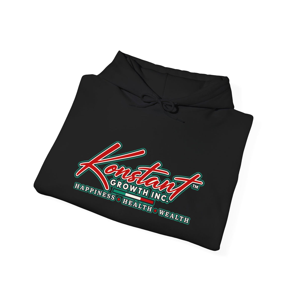 Tropical Graphic Hoodie — "Konstant Growth" Sunset Beach Pullover