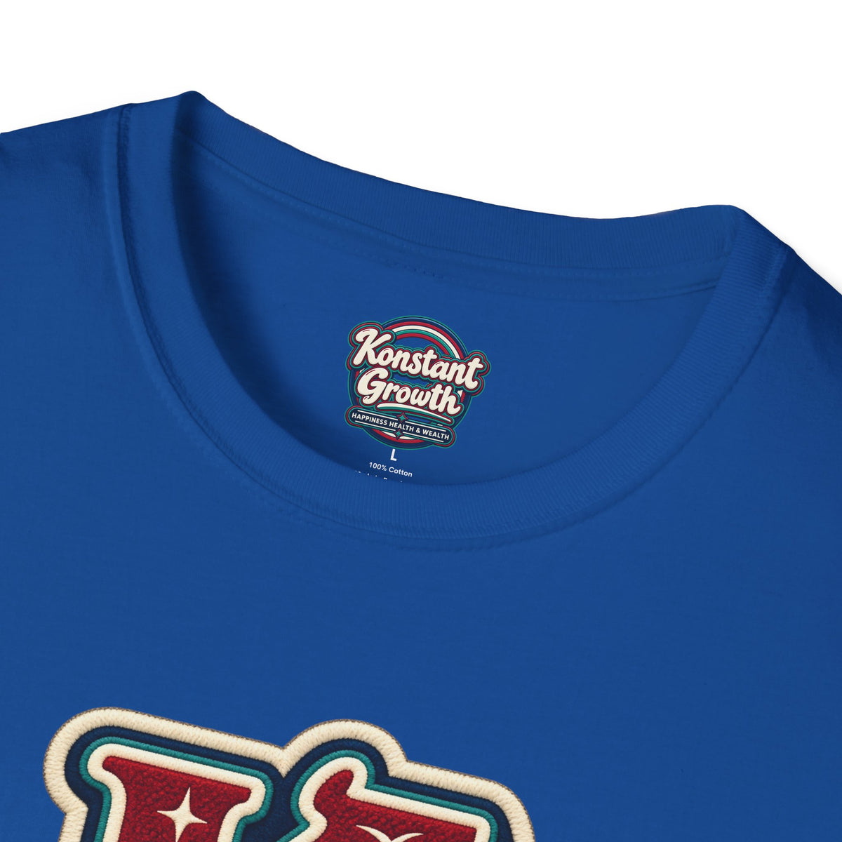 Eclipse Crest T-Shirt — Vintage Floral KG Logo