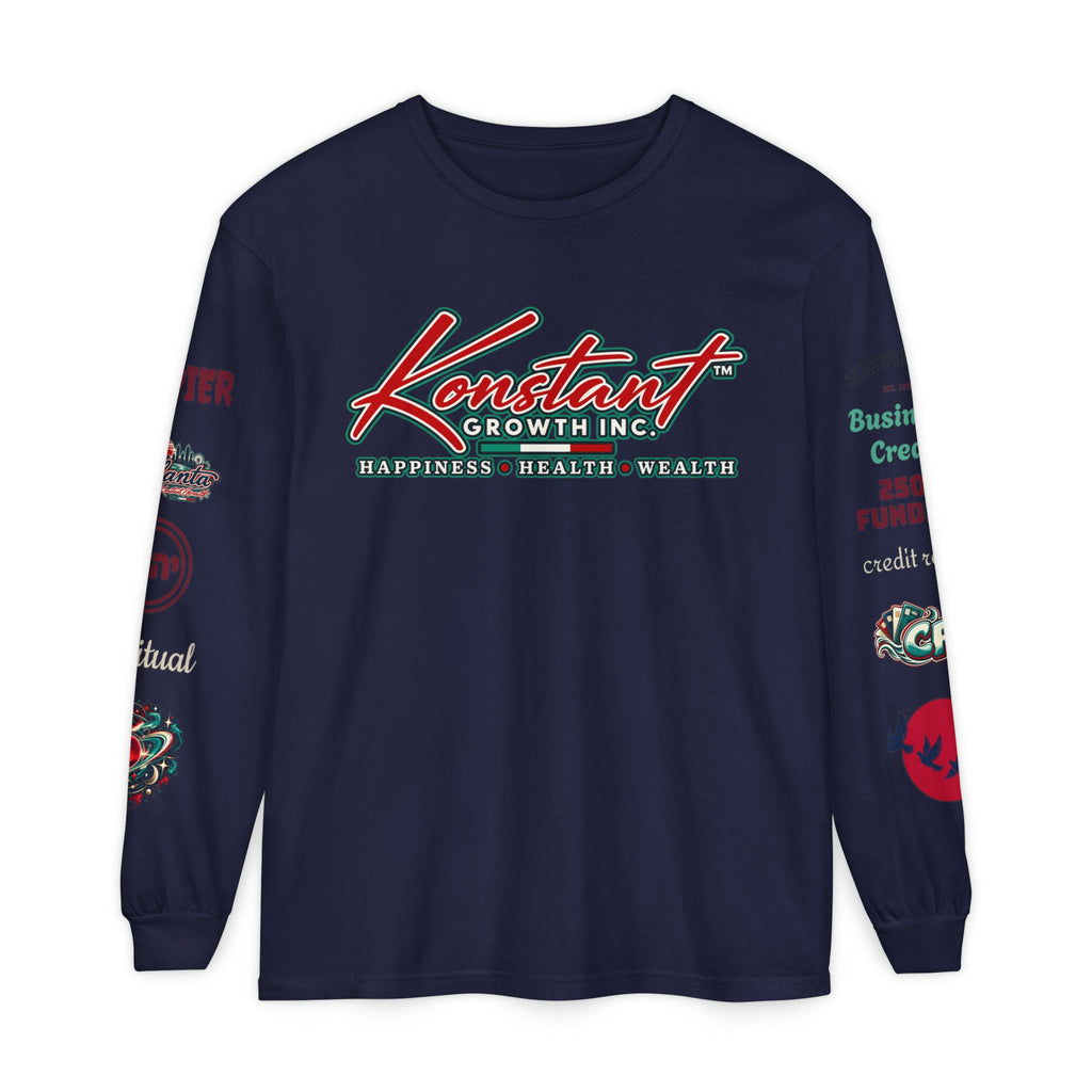 Konstant Growth Long Sleeve T-Shirt — Tropical Palm Surf Graphic