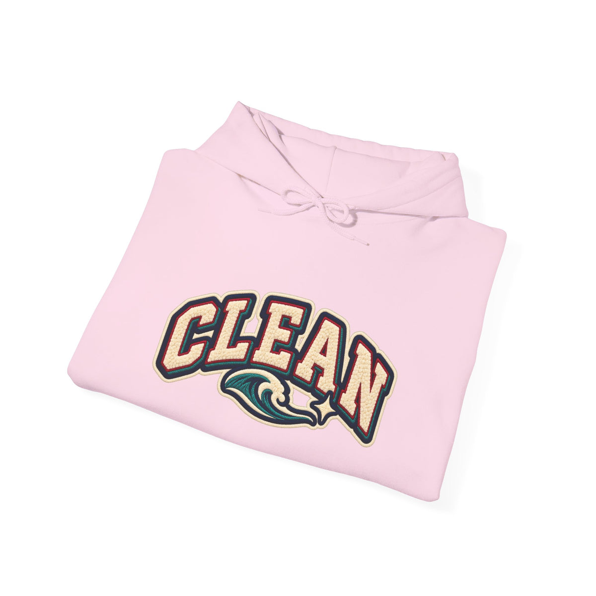 Clean Wave Hoodie — Graphic Palm-Globe Streetwear Hooded Sweatshirt