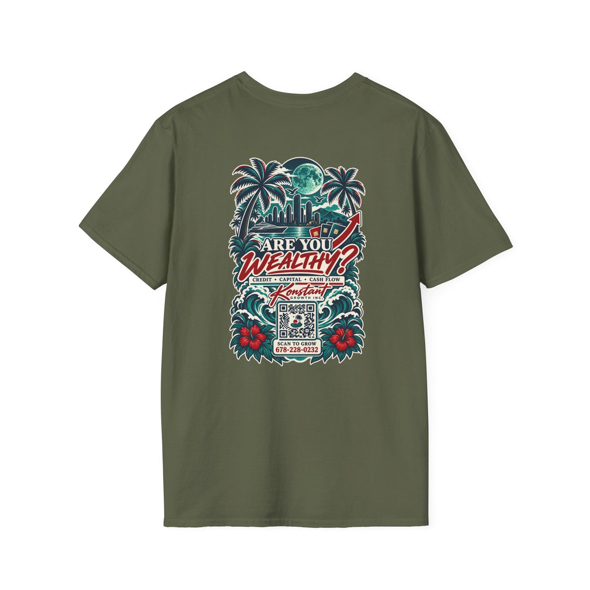 Copy of Konstant Growth 'Healthy Life, Wealthy Business' T-Shirt
