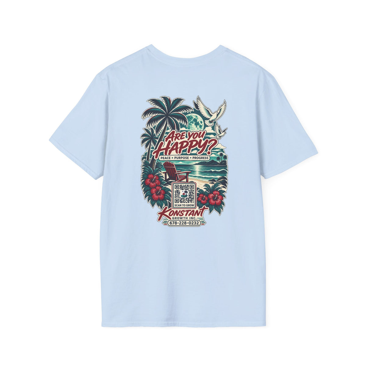 Copy of Copy of Copy of T-Shirt — 'Fund Your Freedom' Retro Graphic Tee (Konstant Growth Co.)