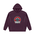 Konstant Growth Vintage — Unisex Oversized Piping Fleece Hoodie