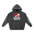 Snow Wash Fleece Oversize Hoodie