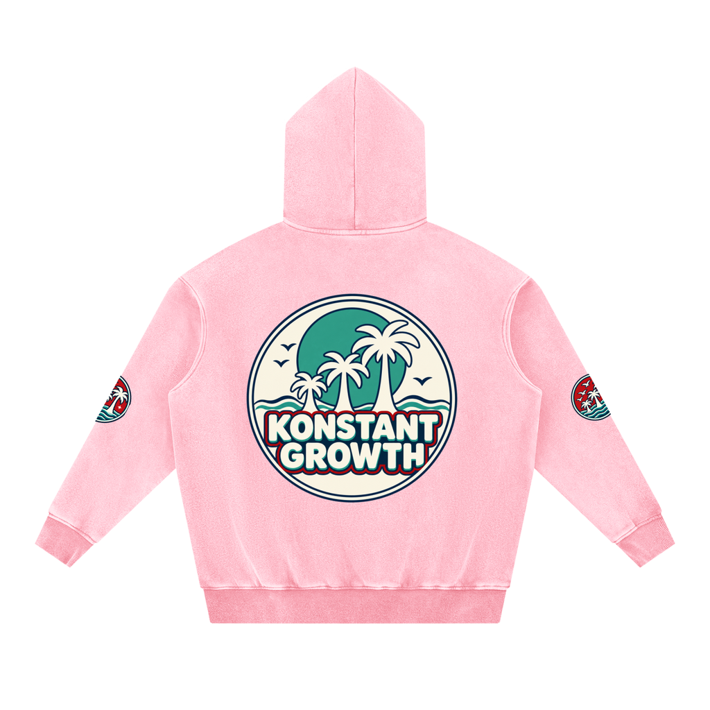 Snow Wash Fleece Oversize Hoodie ODMPOD