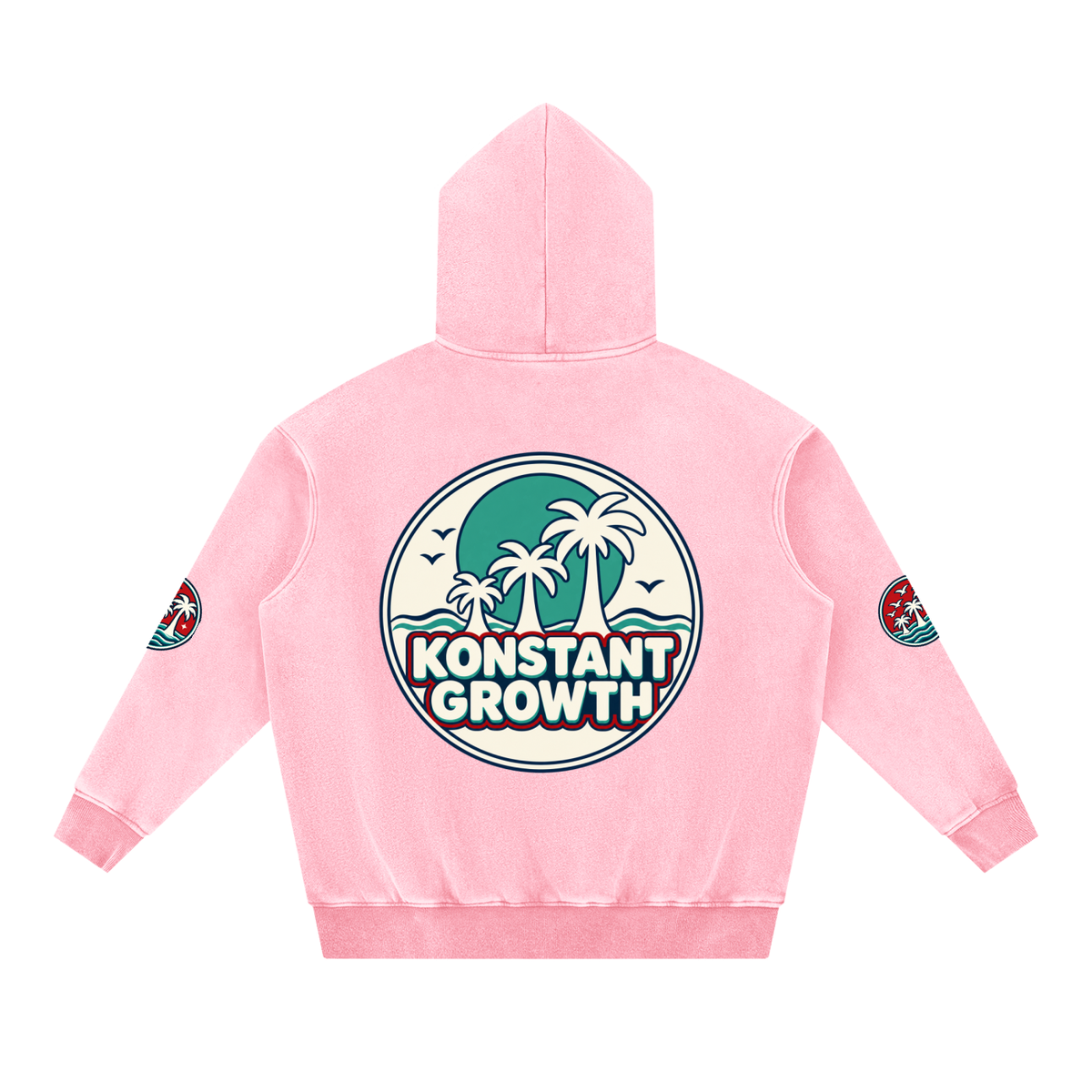 Snow Wash Fleece Oversize Hoodie ODMPOD