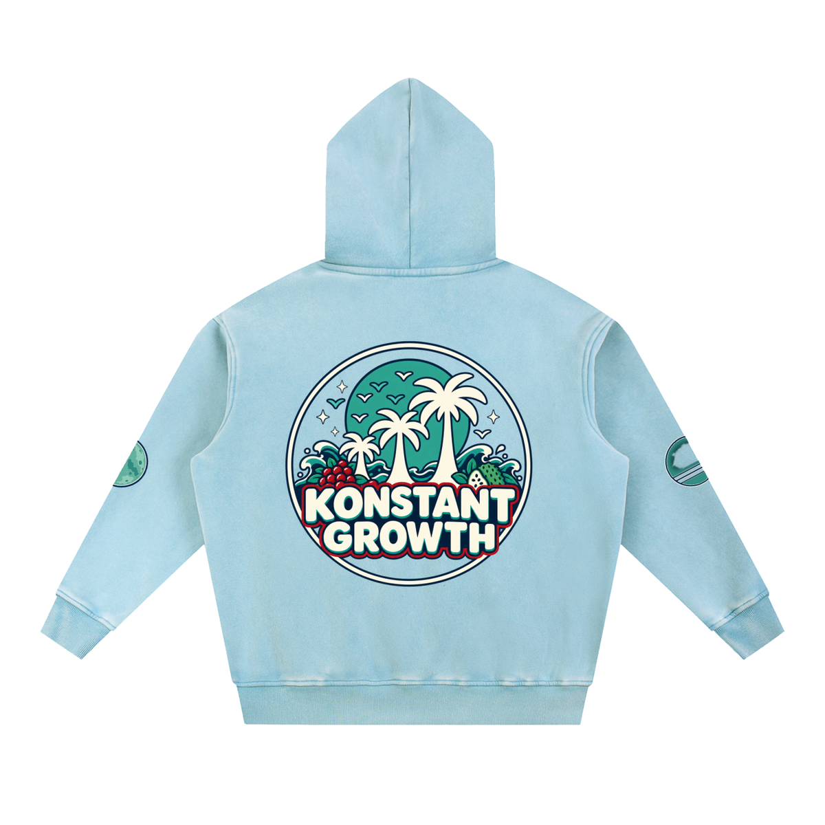 Snow Wash Fleece Oversize Hoodie ODMPOD