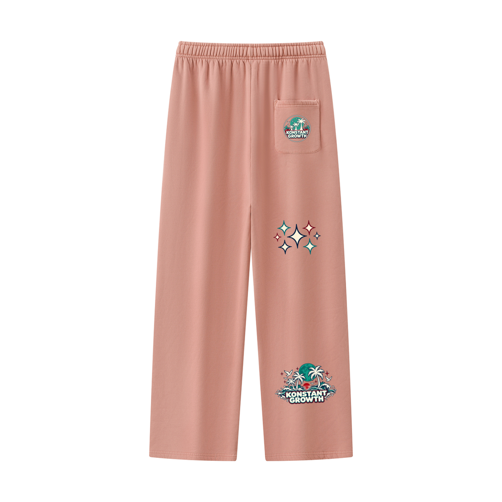Unisex Vintage Wash Fleece Sweatpants ODMPOD