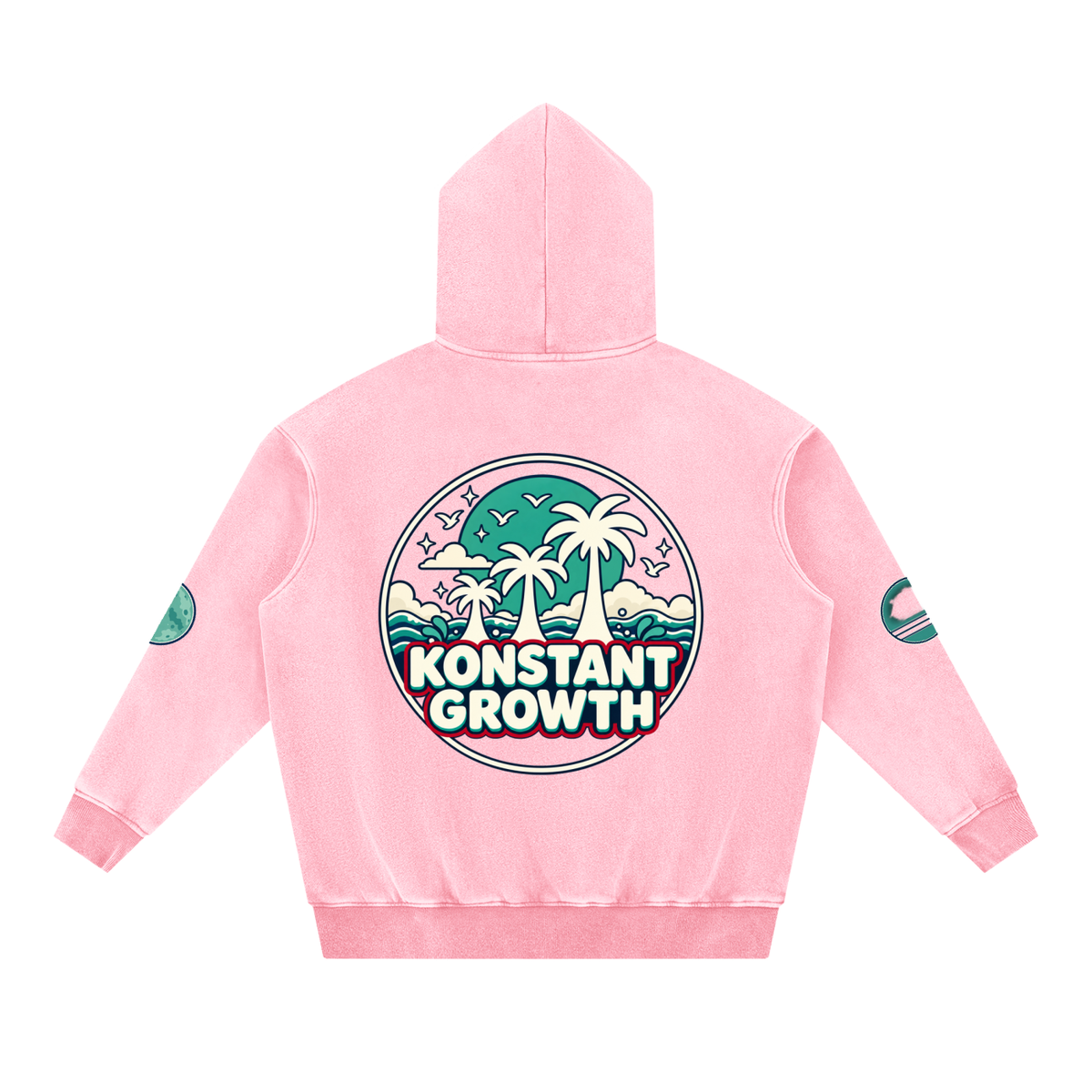 Snow Wash Fleece Oversize Hoodie ODMPOD