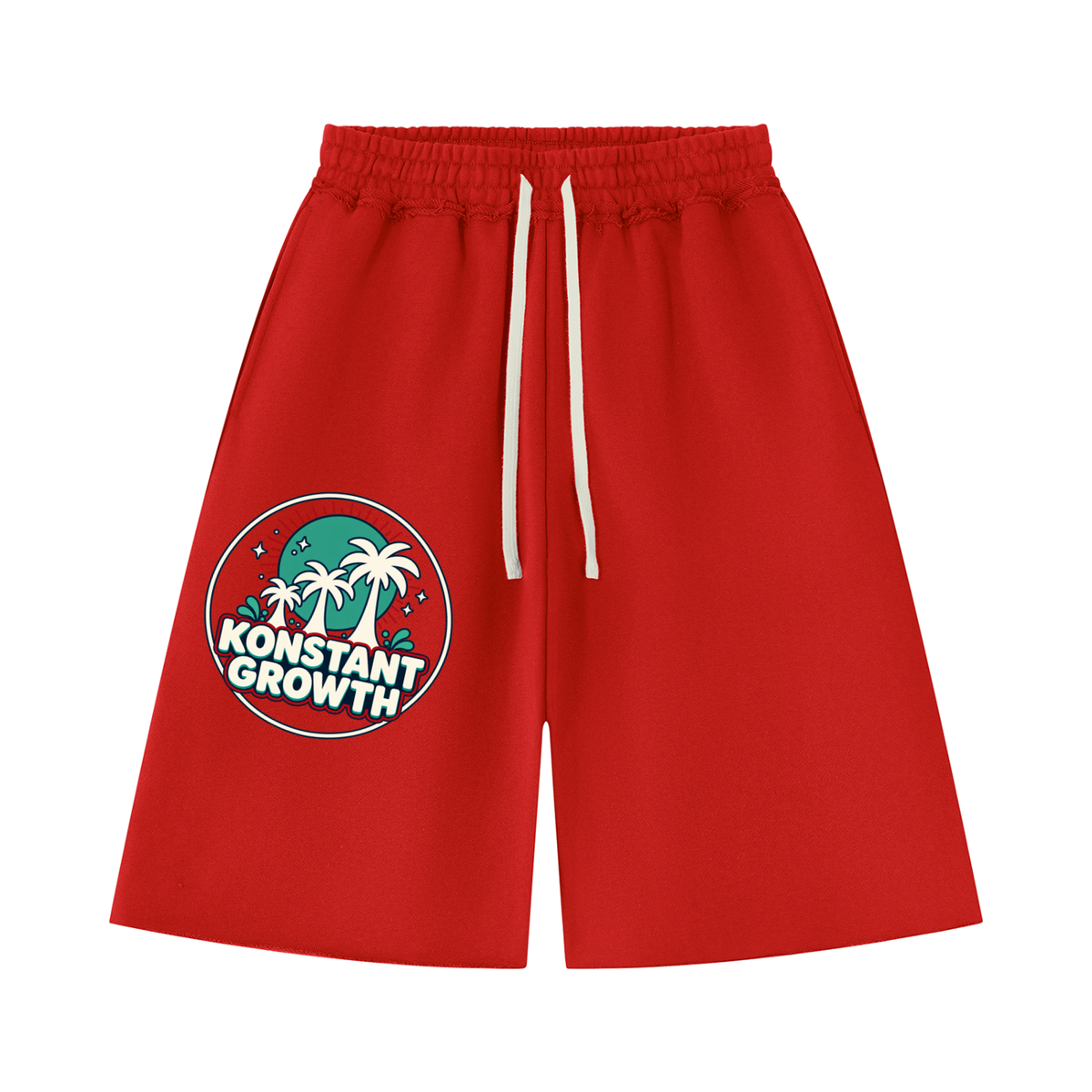 Unisex Heavyweight Raw Edge Shorts ODMPOD