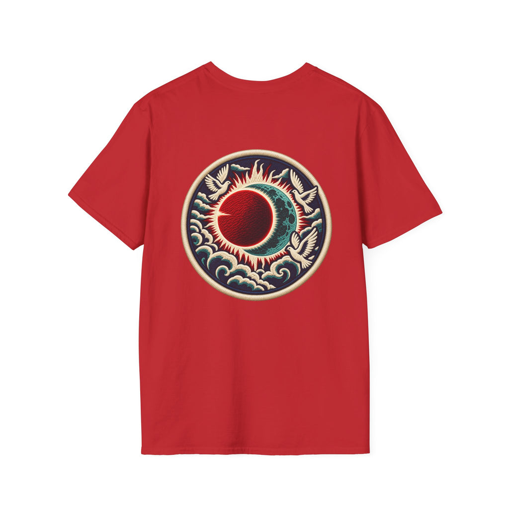 Eclipse Crest T-Shirt — Vintage Floral KG Logo