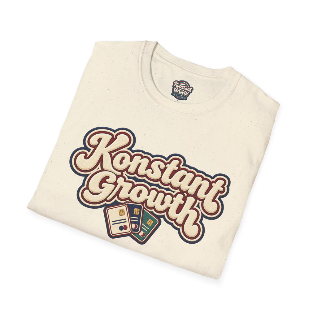 Copy of Konstant Growth T-Shirt — Retro Palm Sunset Design