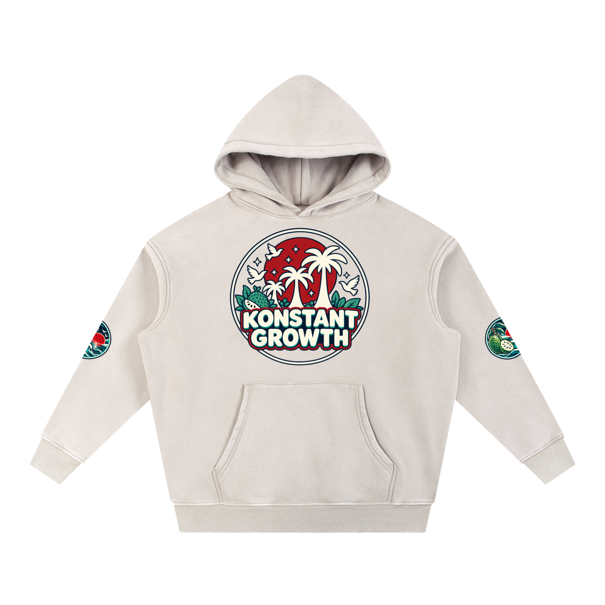 Snow Wash Fleece Oversize Hoodie ODMPOD