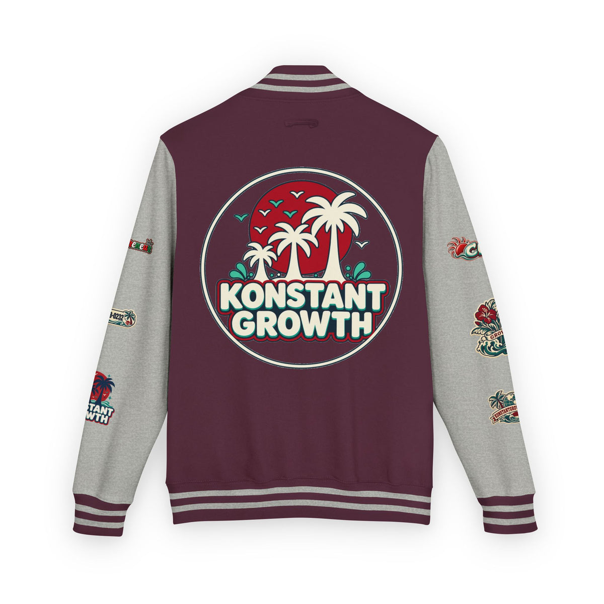 Konstant Growth Letterman Jacket Printify