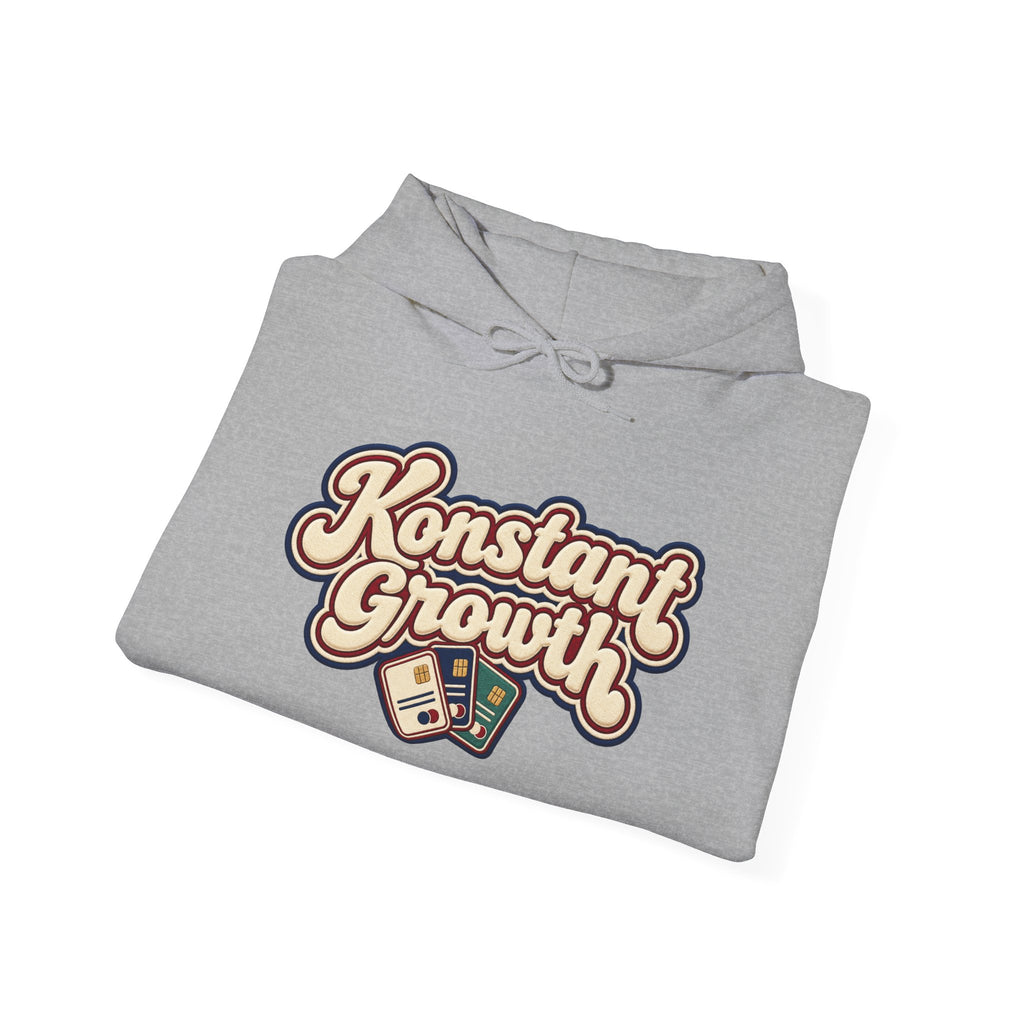 Konstant Growth Hoodie — Retro Palm Tree Graphic Sweatshirt