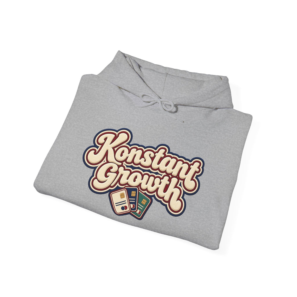 Konstant Growth Hoodie — Retro Palm Tree Graphic Sweatshirt