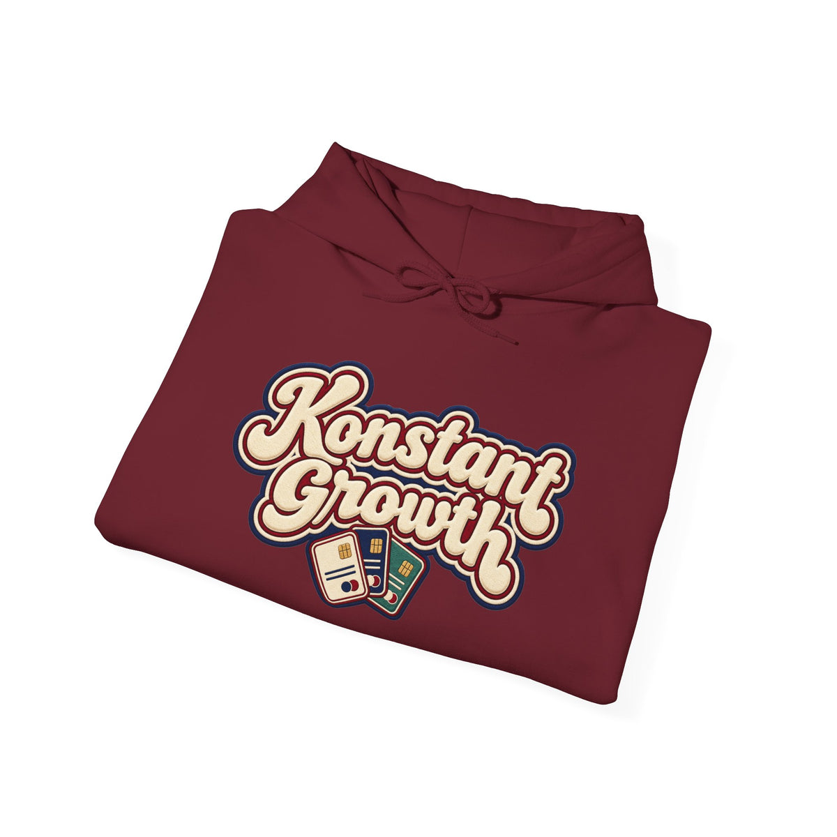 Konstant Growth Hoodie — Retro Palm Tree Graphic Sweatshirt