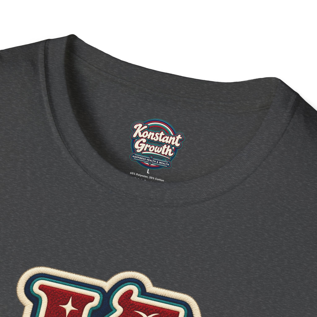 Eclipse Crest T-Shirt — Vintage Floral KG Logo