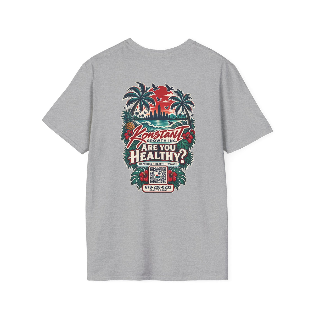 Konstant Growth 'Are You Healthy?' Graphic T-Shirt