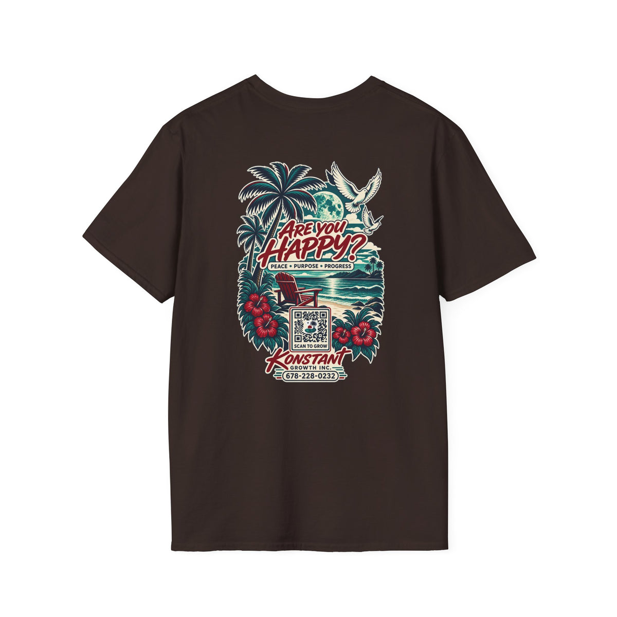 Copy of Copy of Copy of T-Shirt — 'Fund Your Freedom' Retro Graphic Tee (Konstant Growth Co.)