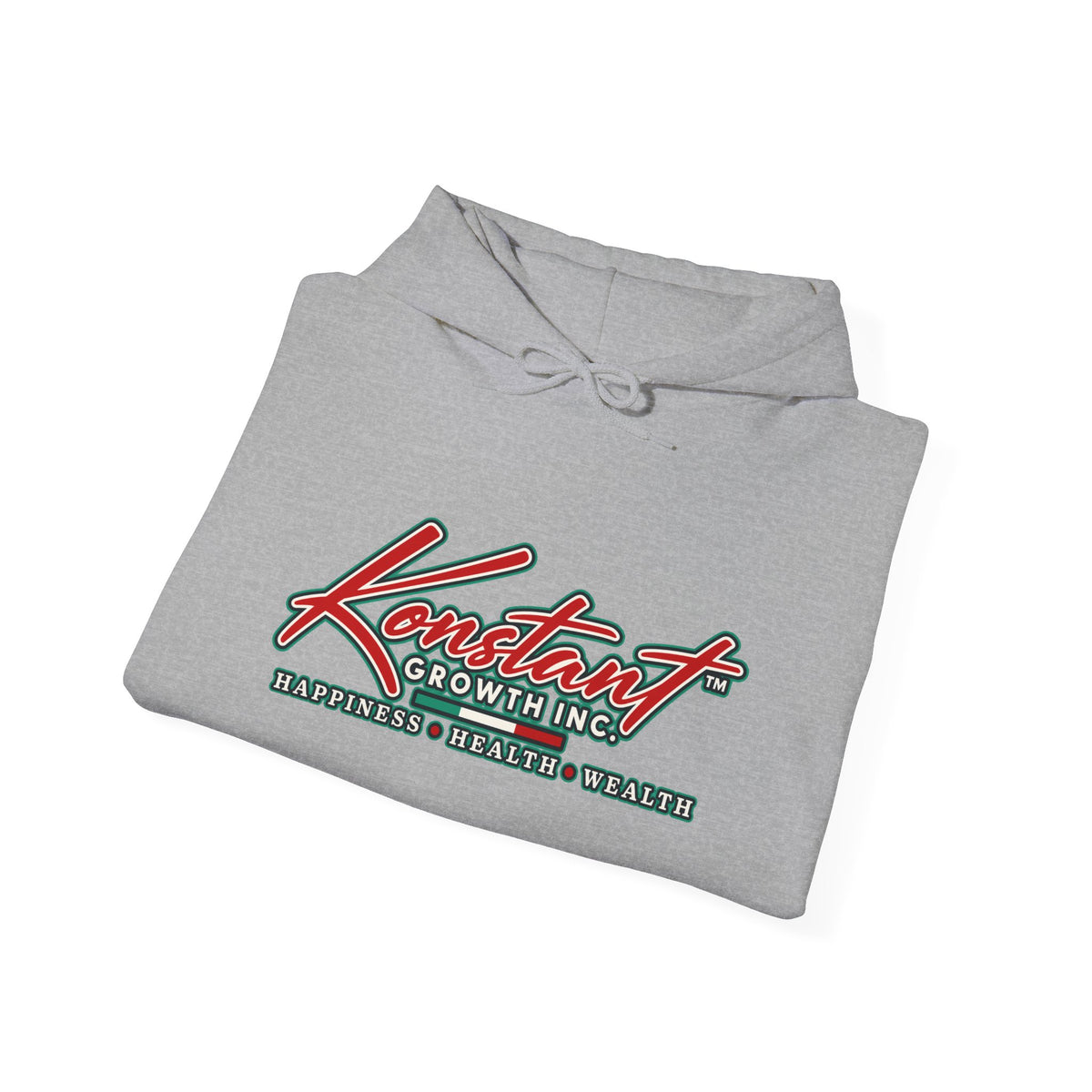 Tropical Graphic Hoodie — "Konstant Growth" Sunset Beach Pullover