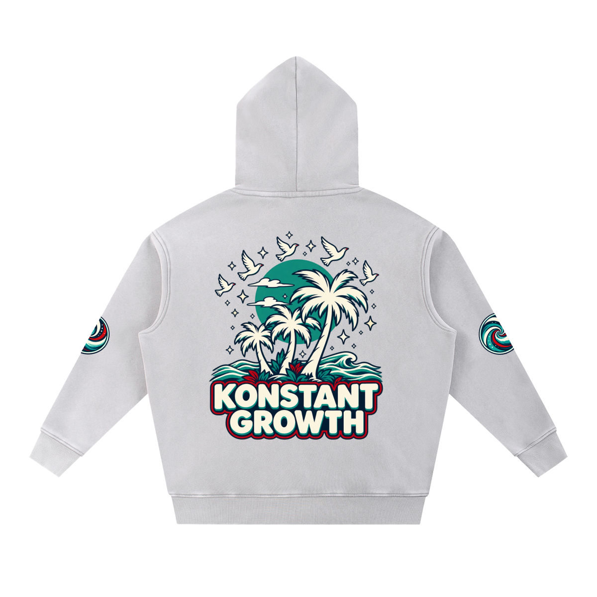 Snow Wash Fleece Oversize Hoodie ODMPOD