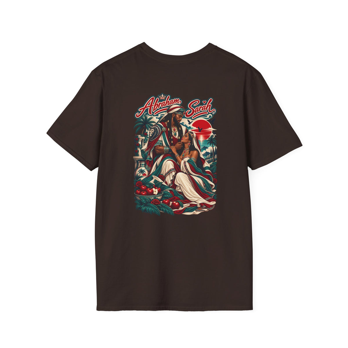 T-Shirt — Divine Love Graphic Tee (Abraham & Sarah Illustration)