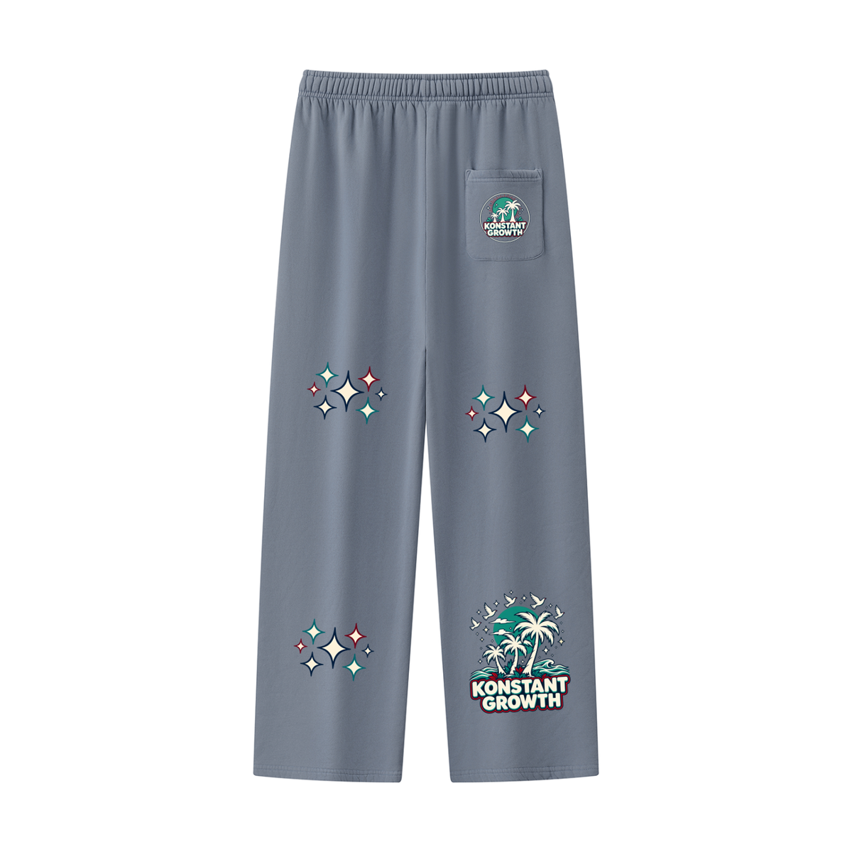 Unisex Vintage Wash Fleece Sweatpants ODMPOD