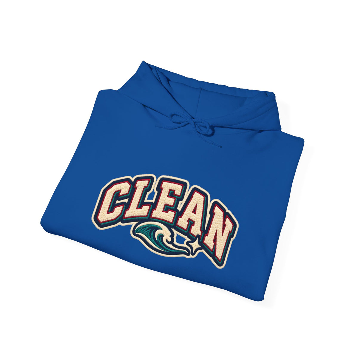 Clean Wave Hoodie — Graphic Palm-Globe Streetwear Hooded Sweatshirt