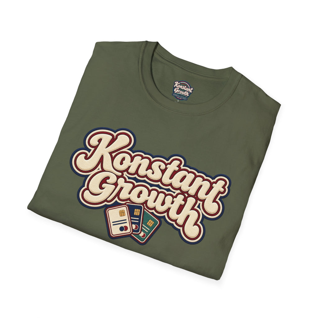 Copy of Konstant Growth T-Shirt — Retro Palm Sunset Design