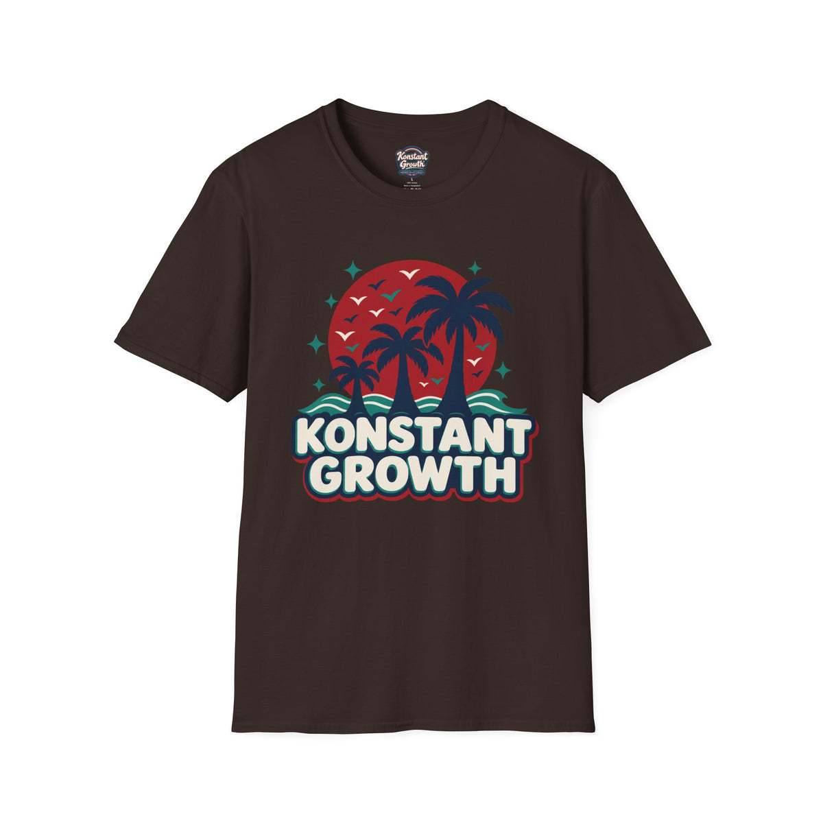 Konstant Growth Graphic T-Shirt — Retro Palm Beach / Atlanta Vibes