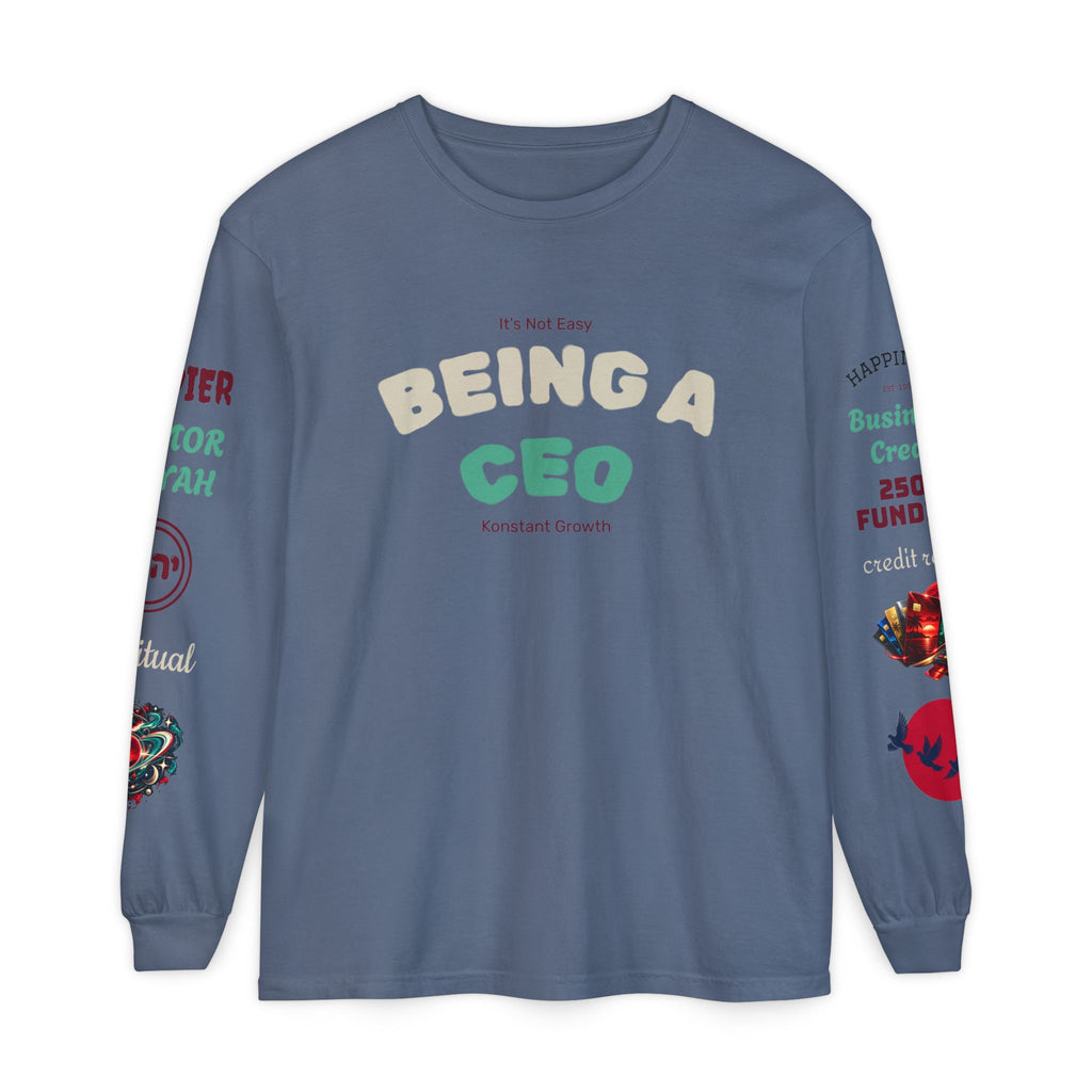 Konstant Growth Vintage Wash Long Sleeve | Premium Entrepreneur T-Shirt