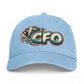 CFO Coastal Vintage Baseball Cap — Retro Surf Logo Dad Hat
