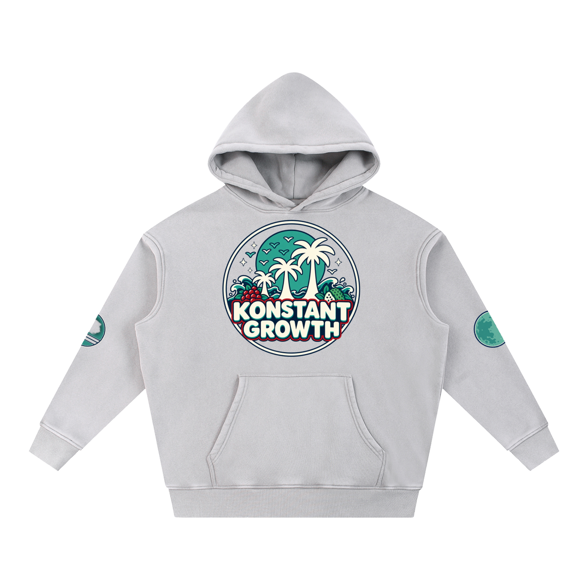 Snow Wash Fleece Oversize Hoodie ODMPOD