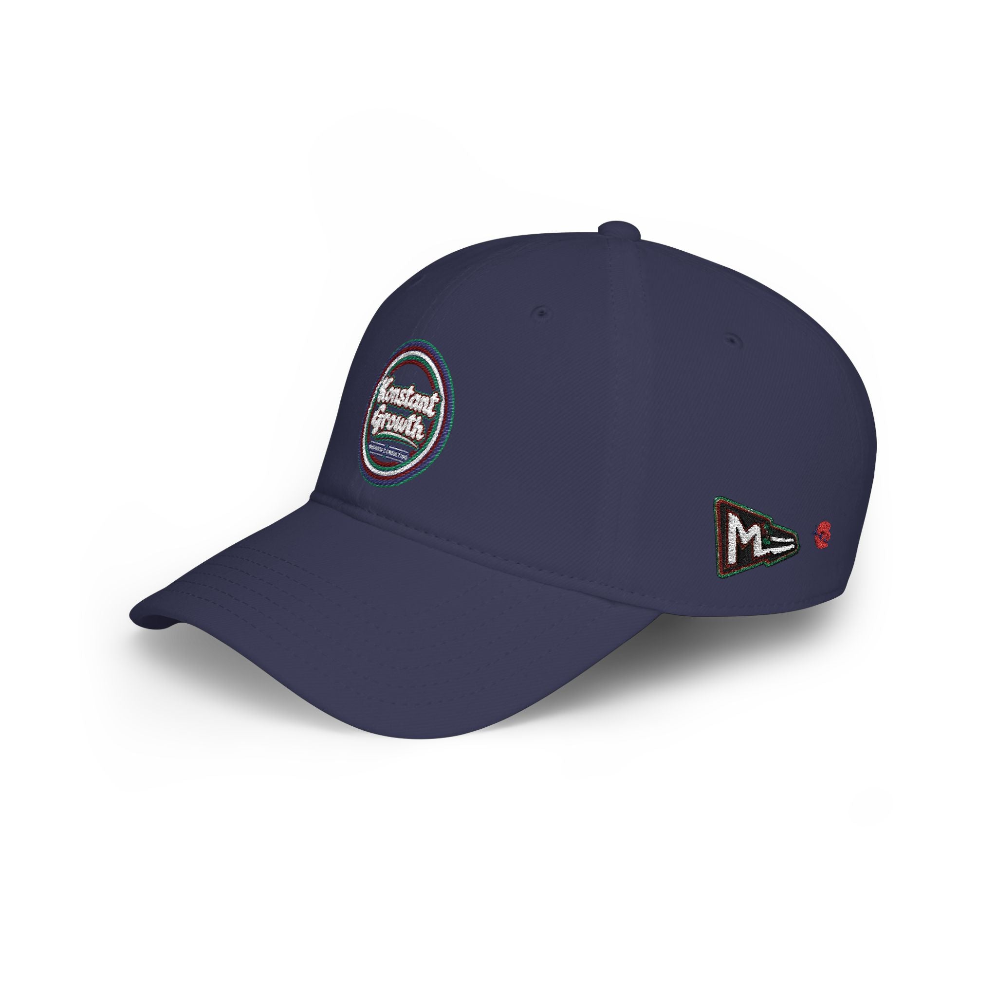 Konstant Growth Circular Logo Baseball Cap | Embroidered Badge