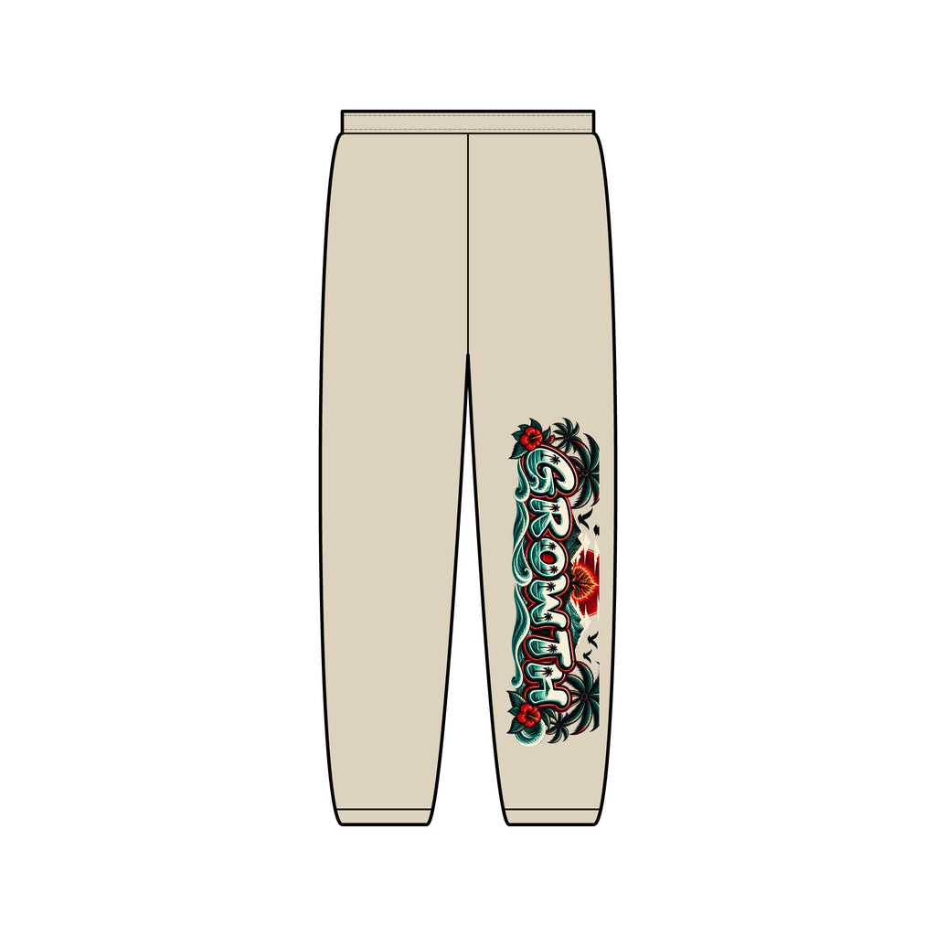 Rongchang Floral Streetwear Sweatpants