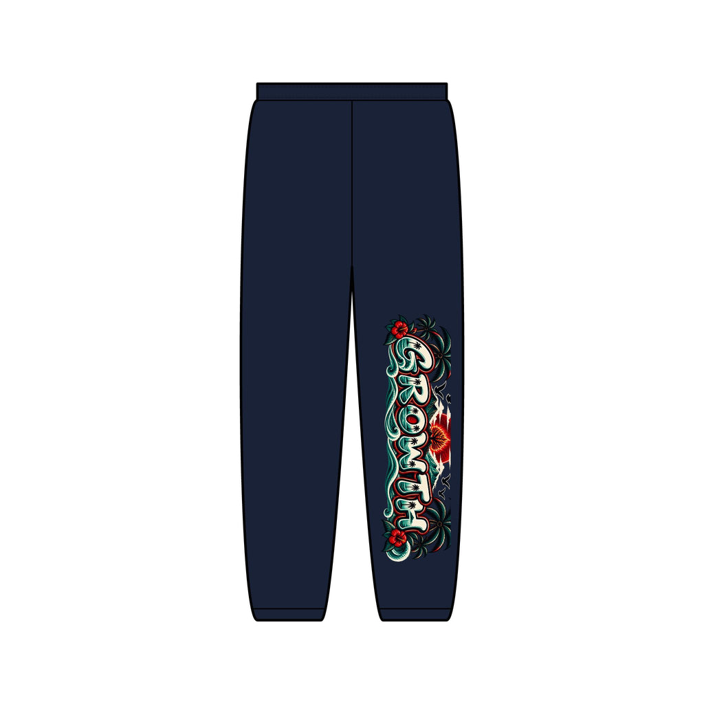 Rongchang Floral Streetwear Sweatpants
