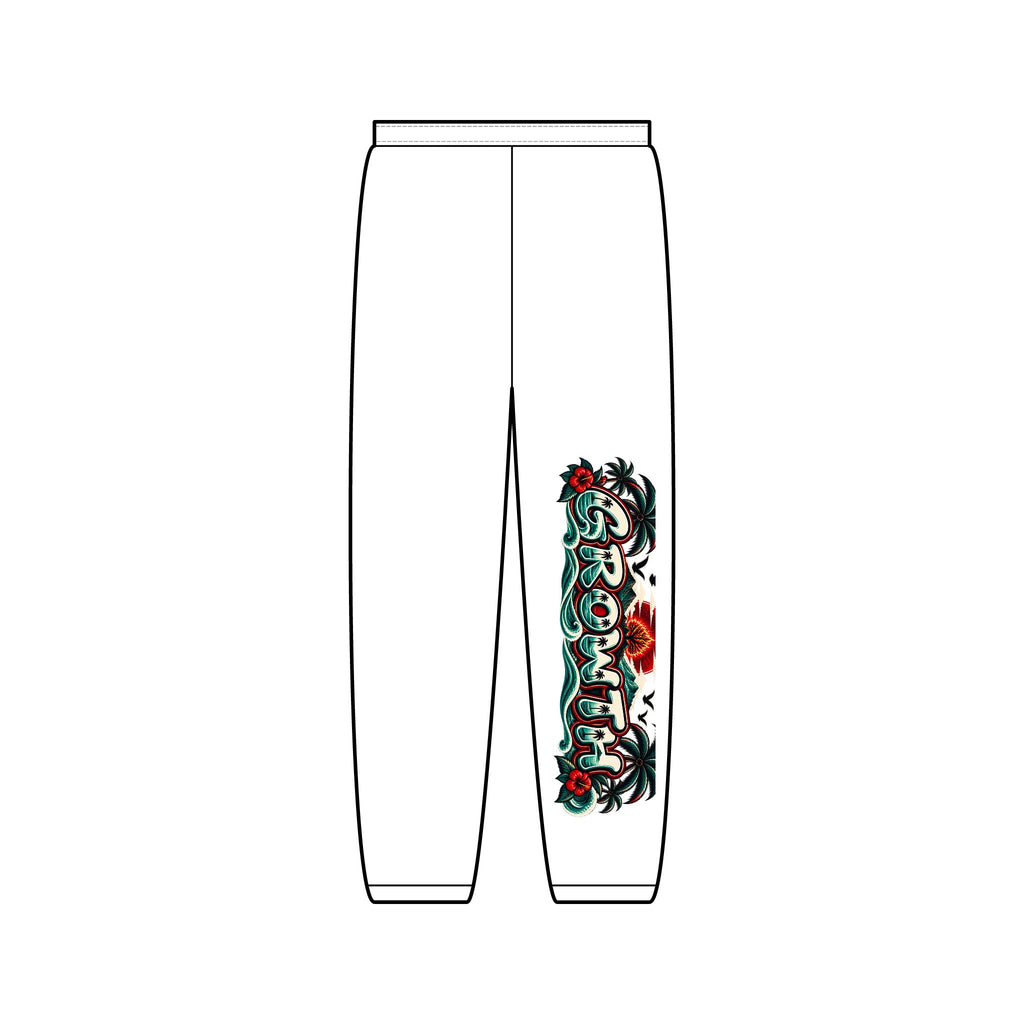 Rongchang Floral Streetwear Sweatpants