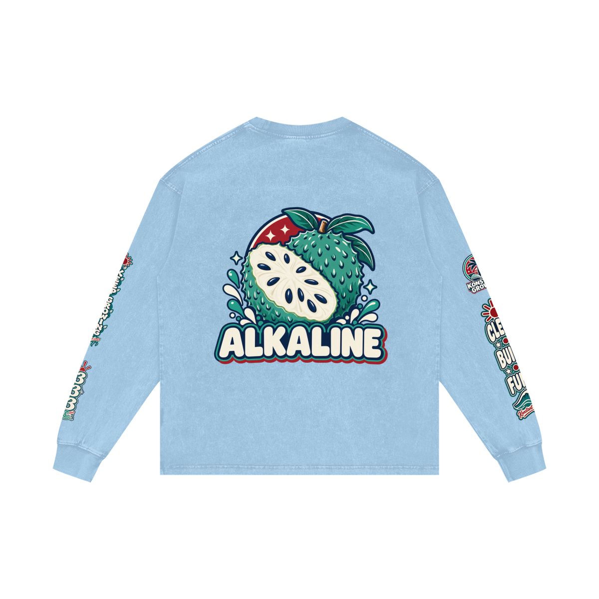 Konstant Growth Vintage — Soursop Acid Wash Long Sleeve Tee