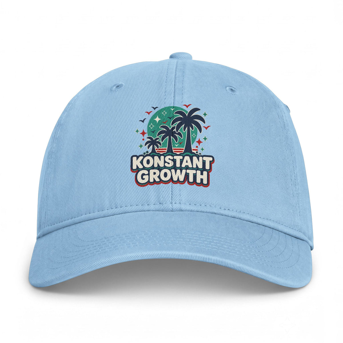 Konstant Growth Palm Hat — Coastal Vintage Baseball Cap