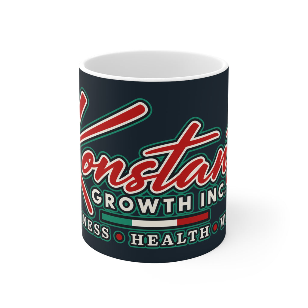 Inspirational 'Konstant' Growth 11oz Coffee Mug — Happiness • Health • Success