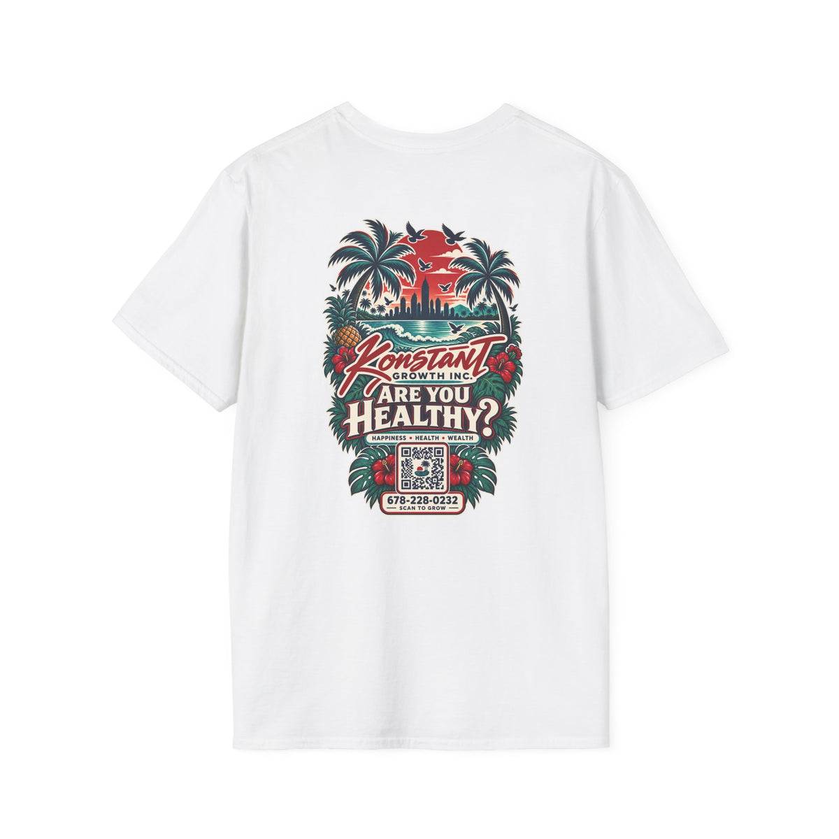 Konstant Growth 'Are You Healthy?' Graphic T-Shirt
